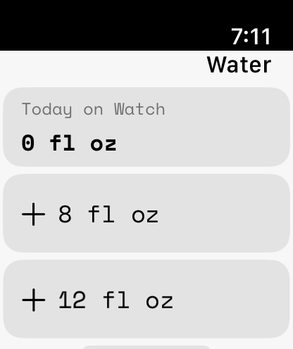 Water